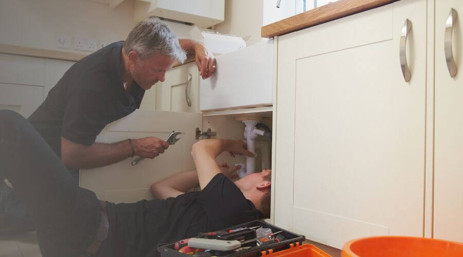 Professional burst pipe repair services in Marine City, MI